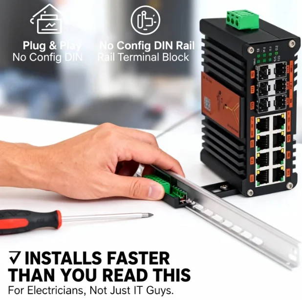 産業用L2+マネージドPoEスイッチ、8ポート10G SFP - Managed Gigabit Poe Switch 8 Port 802.3At のレビューと価格
